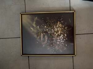 Vintage Jenkins Floral Still Life Framed Print